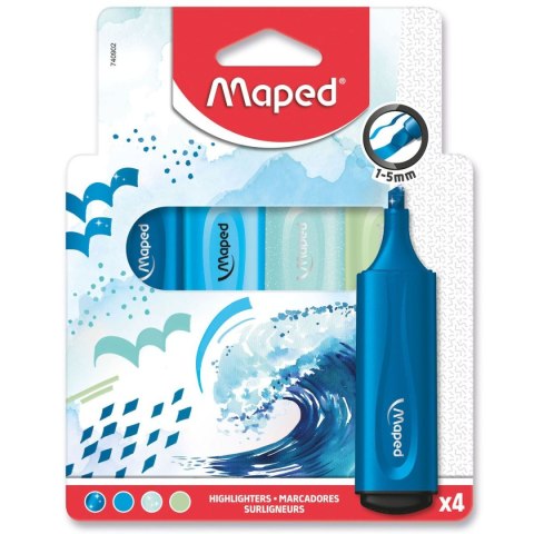Zakreślacz Maped 3 szt (740902) Zakreślacz Maped 3 szt (740902)