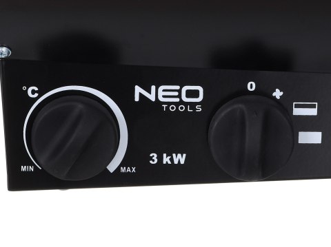 Nagrzewnica elektryczna 3kW NEO Tools 90-066 Nagrzewnica elektryczna 3kW NEO Tools 90-066