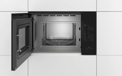 Bosch | BFL520MB0 | Kuchenka mikrofalowa | Wbudowany | 20 L | 800 W | Czarny Bosch | BFL520MB0 | Kuchenka mikrofalowa | Wbudowany | 20 L | 800 W | Czarny