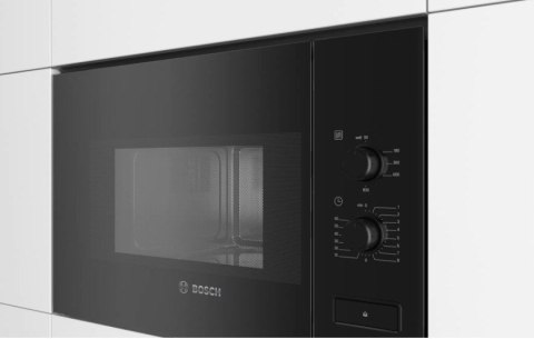 Bosch | BFL520MB0 | Kuchenka mikrofalowa | Wbudowany | 20 L | 800 W | Czarny Bosch | BFL520MB0 | Kuchenka mikrofalowa | Wbudowany | 20 L | 800 W | Czarny