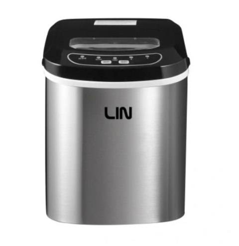 Kostkarka do lodu LIN ICE PRO-S12 srebrna Kostkarka do lodu LIN ICE PRO-S12 srebrna