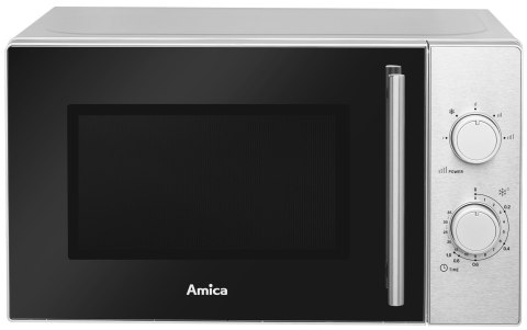 Kuchenka mikrofalowa Amica AMMF20M1I (700W; 20l; kolor inox) Kuchenka mikrofalowa Amica AMMF20M1I (700W; 20l; kolor inox)