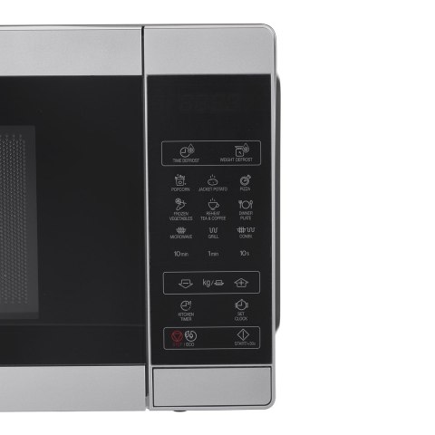 Kuchenka mikrofalowa SHARP YC-MG02E-S (800W; 20l; kolor srebrny) Kuchenka mikrofalowa SHARP YC-MG02E-S (800W; 20l; kolor srebrny)
