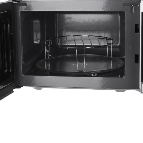 Kuchenka mikrofalowa SHARP YC-MG02E-S (800W; 20l; kolor srebrny) Kuchenka mikrofalowa SHARP YC-MG02E-S (800W; 20l; kolor srebrny)