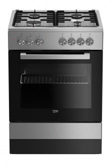 Kuchnia Beko FSE62120DX (Płyta gazowa; Piekarnik elektryczny) Kuchnia Beko FSE62120DX (Płyta gazowa; Piekarnik elektryczny)