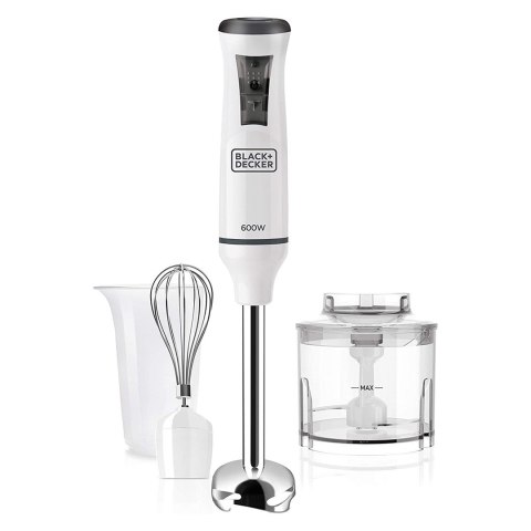 Blender ręczny Black+Decker BXHBA600E (600W) Blender ręczny Black+Decker BXHBA600E (600W)