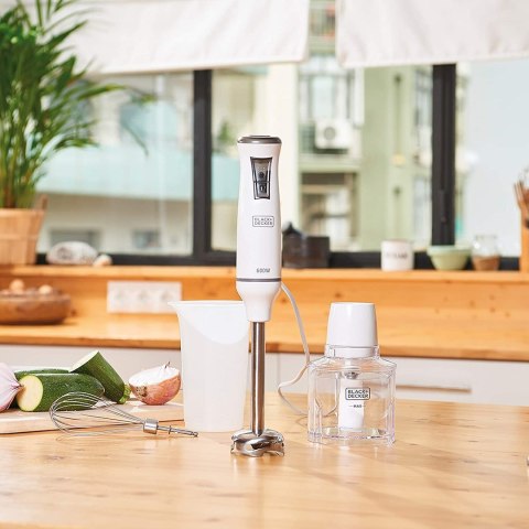 Blender ręczny Black+Decker BXHBA600E (600W) Blender ręczny Black+Decker BXHBA600E (600W)