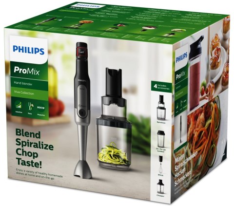 Blender ręczny Philips HR2657/90 (800W; kolor czarny) Blender ręczny Philips HR2657/90 (800W; kolor czarny)