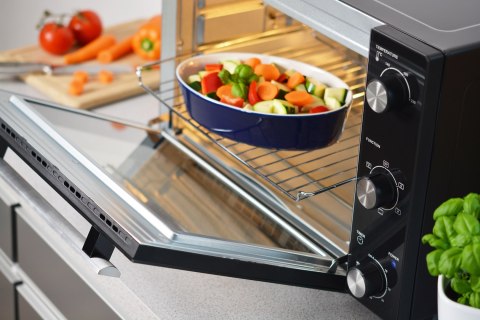 Mini piekarnik Blaupunkt EOM601 (Pokrętło; 1800W; kolor czarny) Mini piekarnik Blaupunkt EOM601 (Pokrętło; 1800W; kolor czarny)