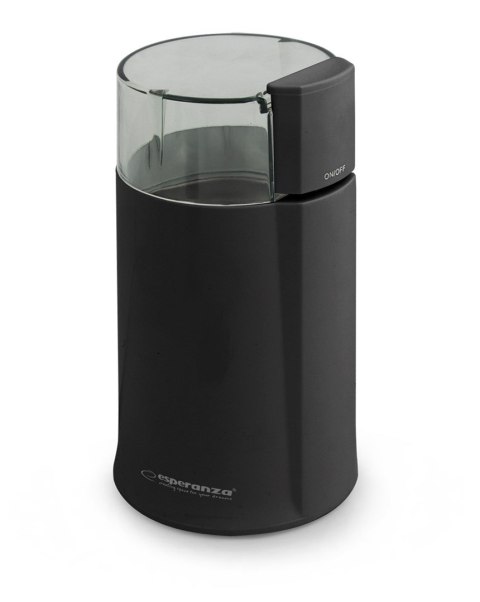 Młynek do kawy Esperanza Espresso EKC001K (160W; udarowy; kolor czarny) Młynek do kawy Esperanza Espresso EKC001K (160W; udarowy; kolor czarny)