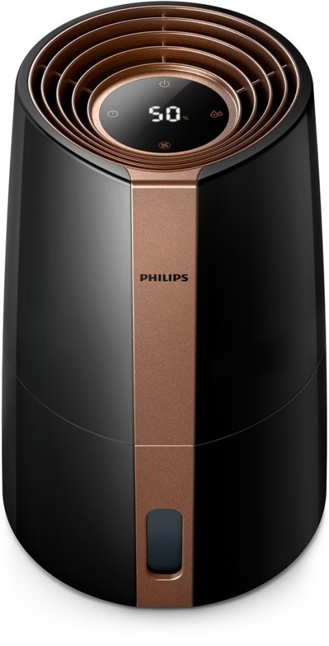 Nawilżacz powietrza Philips HU3918/10 300ml/h Czarny/Złoty Nawilżacz powietrza Philips HU3918/10 300ml/h Czarny/Złoty