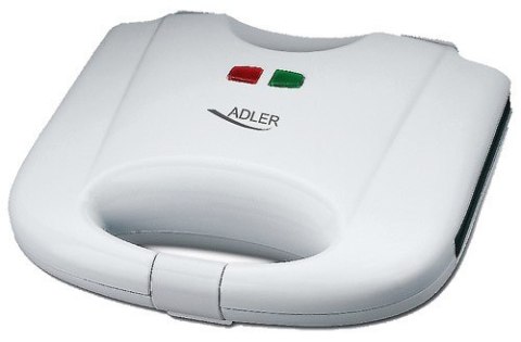 Gofrownica Adler AD 311 (700W; kolor biały) Gofrownica Adler AD 311 (700W; kolor biały)