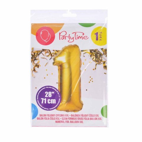 Balon foliowy Arpex XXL cyferka 1 (BLF3889-1-0063) Balon foliowy Arpex XXL cyferka 1 (BLF3889-1-0063)