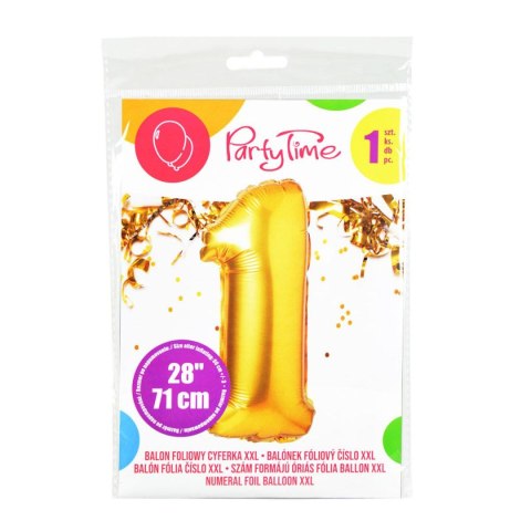 Balon foliowy Arpex XXL cyferka 1 (BLF3889-1-0063) Balon foliowy Arpex XXL cyferka 1 (BLF3889-1-0063)