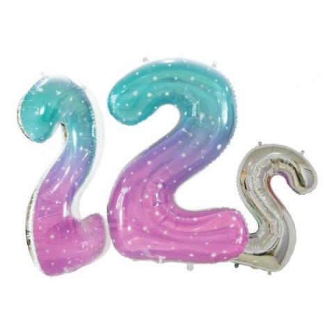 Balon foliowy Godan cyfra 2 kosmos 78cm (BC-HKS2) Balon foliowy Godan cyfra 2 kosmos 78cm (BC-HKS2)