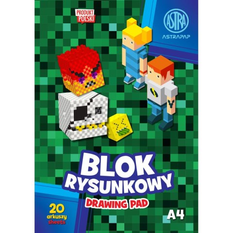 Blok rysunkowy Astrapap pixel&unicon (106022017) Blok rysunkowy Astrapap pixel&unicon (106022017)