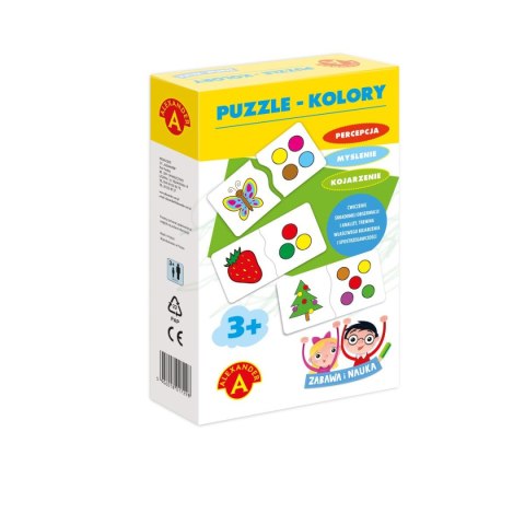 Gra edukacyjna Alexander puzzlowe kolory Gra edukacyjna Alexander puzzlowe kolory