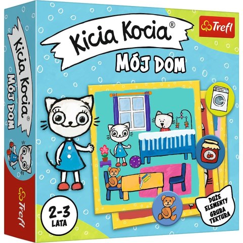 Gra edukacyjna Trefl Kicia Kocia Mój Dom Mó dom (02055)