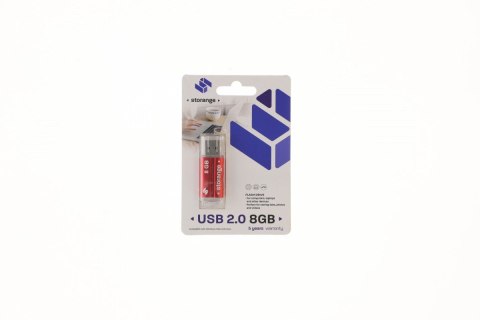 Pendrive Storange Red 8GB (STORANPEN8GBRED2.0) Pendrive Storange Red 8GB (STORANPEN8GBRED2.0)
