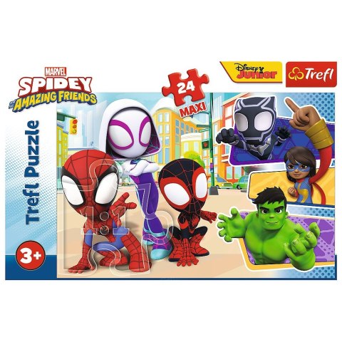 Puzzle Trefl Spiday I Przyjaciele 24 el. (14348) Puzzle Trefl Spiday I Przyjaciele 24 el. (14348)