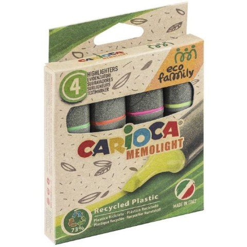 Zakreślacz Carioca EcoFamily, mix 1,0-5,0mm (160-2312) Zakreślacz Carioca EcoFamily, mix 1,0-5,0mm (160-2312)