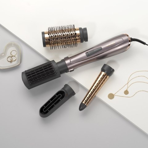 Suszarko-lokówka do włosów Babyliss AS136E (1000W; kolor złoty) Suszarko-lokówka do włosów Babyliss AS136E (1000W; kolor złoty)
