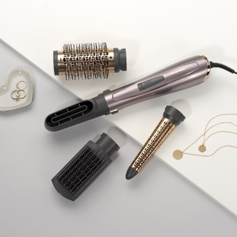 Suszarko-lokówka do włosów Babyliss AS136E (1000W; kolor złoty) Suszarko-lokówka do włosów Babyliss AS136E (1000W; kolor złoty)