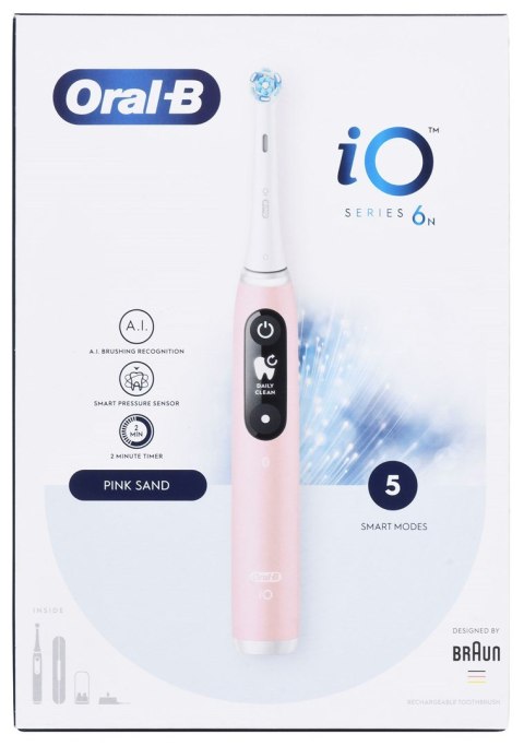 Szczoteczka elektryczna Oral-B iO6 Pink Szczoteczka elektryczna Oral-B iO6 Pink