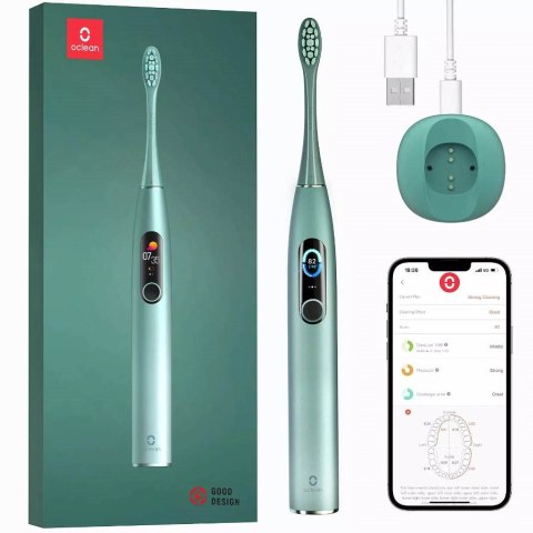 Szczoteczka soniczna Oclean X Pro (zielony) Szczoteczka soniczna Oclean X Pro (zielony)