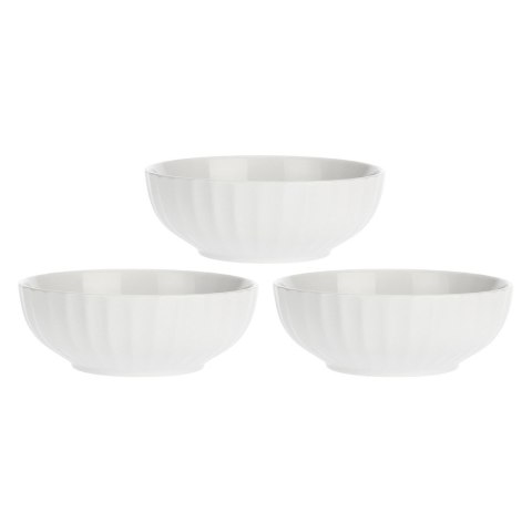 Zestaw 3 misek do sałatek Pieve - Biały, 17 cm Zestaw 3 misek do sałatek Pieve - Biały, 17 cm