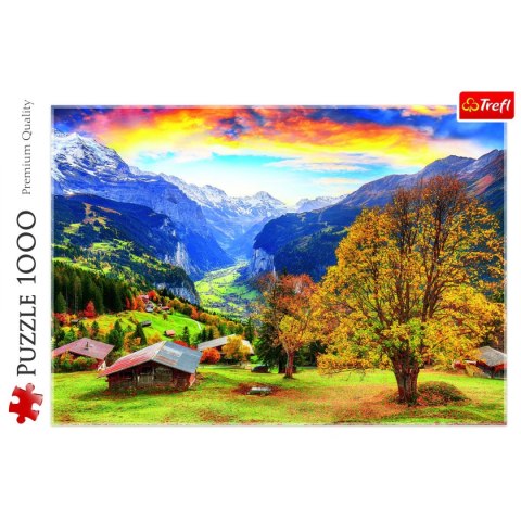 Puzzle Trefl Malownicza alpejska wioska 1000 el. (10775) Puzzle Trefl Malownicza alpejska wioska 1000 el. (10775)