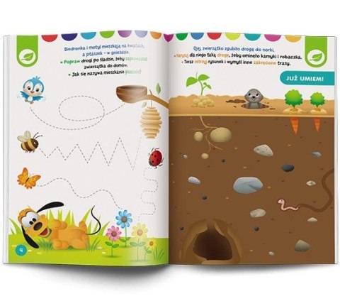 Książeczka edukacyjna Ameet Disney Maluch. Elementarz. Ćwiczenia 3-latka (MCS 9201) Książeczka edukacyjna Ameet Disney Maluch. Elementarz. Ćwiczenia 3-latka (MCS 9201)