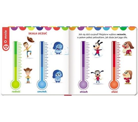Książeczka edukacyjna Ameet Disney Maluch. Elementarz. Moje emocje (HOPE 9207) Książeczka edukacyjna Ameet Disney Maluch. Elementarz. Moje emocje (HOPE 9207)