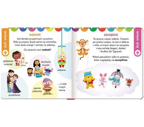 Książeczka edukacyjna Ameet Disney Maluch. Elementarz. Moje emocje (HOPE 9207) Książeczka edukacyjna Ameet Disney Maluch. Elementarz. Moje emocje (HOPE 9207)