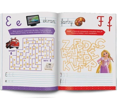Książeczka edukacyjna Ameet Disney Uczy. Elementarz. Ćwiczenia (USL 9301) Książeczka edukacyjna Ameet Disney Uczy. Elementarz. Ćwiczenia (USL 9301)