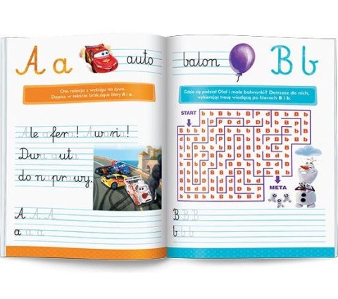 Książeczka edukacyjna Ameet Disney Uczy. Elementarz. Ćwiczenia (USL 9303) Książeczka edukacyjna Ameet Disney Uczy. Elementarz. Ćwiczenia (USL 9303)