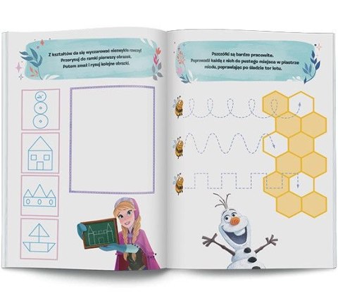 Książeczka edukacyjna Ameet Disney Uczy. Kraina lodu. Zadania do zmazywania (UPTC 9307) Książeczka edukacyjna Ameet Disney Uczy. Kraina lodu. Zadania do zmazywania (UPTC 9307)