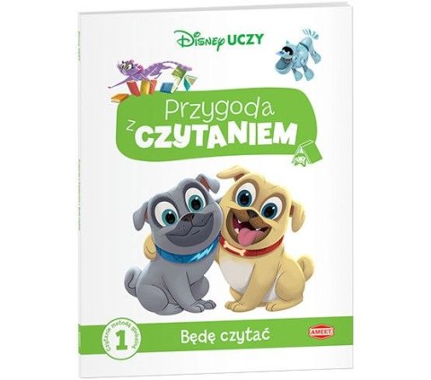 Książeczka edukacyjna Ameet Disney Uczy. Przygoda z Czytaniem. Będę czytać (PCG 9302) Książeczka edukacyjna Ameet Disney Uczy. Przygoda z Czytaniem. Będę czytać (PCG 9302)