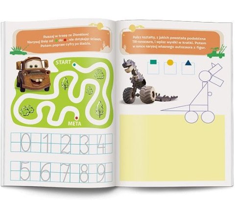 Książeczka edukacyjna Ameet Disney Uczy. Zadania do zmazywania (UPTC 9308) Książeczka edukacyjna Ameet Disney Uczy. Zadania do zmazywania (UPTC 9308)