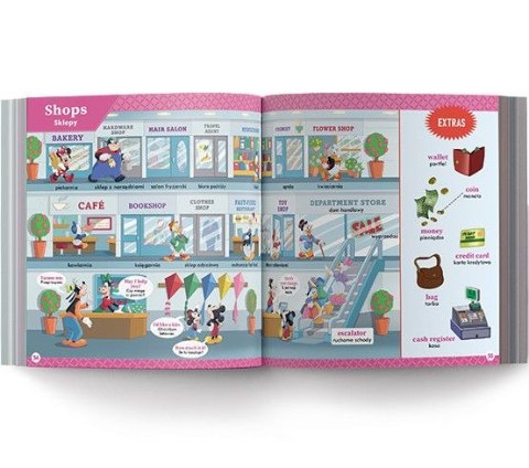 Książeczka edukacyjna Ameet Elementarz języka angielskiego Disney Uczy. (UEA 9301) Książeczka edukacyjna Ameet Elementarz języka angielskiego Disney Uczy. (UEA 9301)