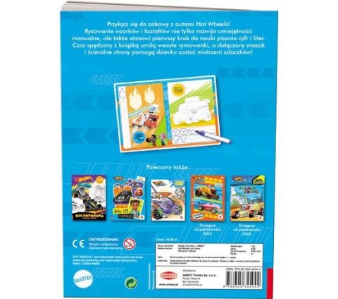 Książeczka edukacyjna Ameet Hot Wheels™. Rysujemy Szlaczki (KSS 1601) Książeczka edukacyjna Ameet Hot Wheels™. Rysujemy Szlaczki (KSS 1601)