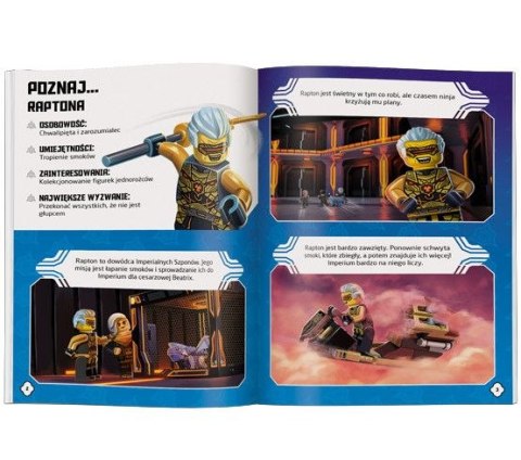 Książeczka edukacyjna Ameet LEGO® NINJAGO® Łowca smoków (KSS 1601) Książeczka edukacyjna Ameet LEGO® NINJAGO® Łowca smoków (KSS 1601)