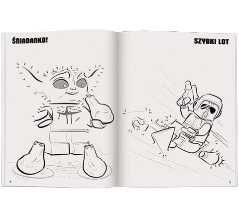 Książeczka edukacyjna Ameet LEGO® Star Wars™ Połącz kropki (spcs 6301) Książeczka edukacyjna Ameet LEGO® Star Wars™ Połącz kropki (spcs 6301)