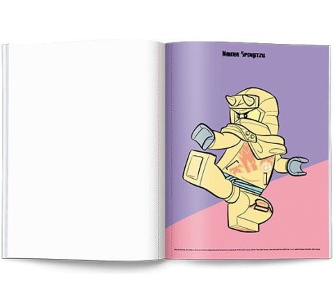 Książka dla dzieci Ameet LEGO® NINJAGO® maluj wodą (MW 6703) Książka dla dzieci Ameet LEGO® NINJAGO® maluj wodą (MW 6703)