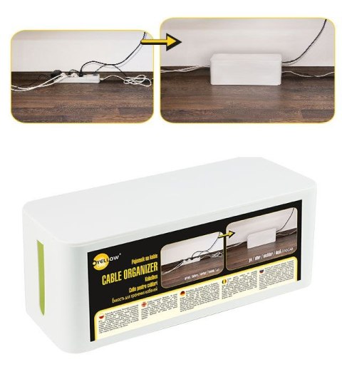 Organizery na kable Yellow One YL-PK320B (120-1933) Organizery na kable Yellow One YL-PK320B (120-1933)