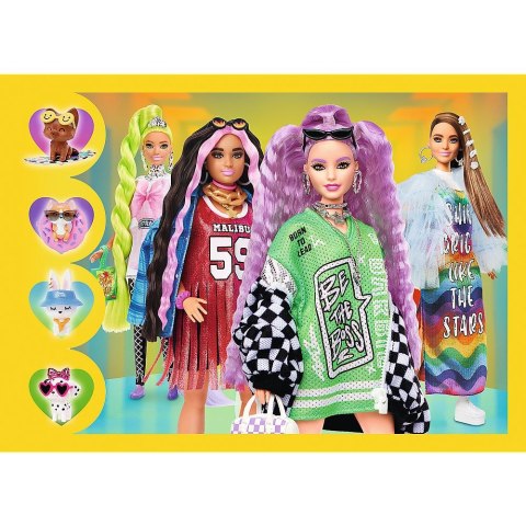 Puzzle Trefl Barbie 4w1 Wesoły świat Barbie 4w1 el. (34626) Puzzle Trefl Barbie 4w1 Wesoły świat Barbie 4w1 el. (34626)