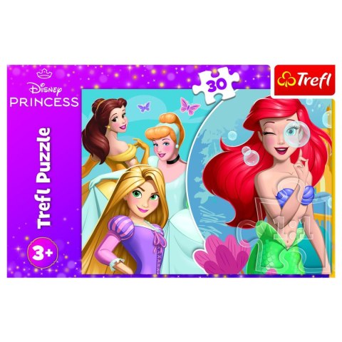 Puzzle Trefl Disney Princess Piękny dzień księżniczek 30 el. (18308) Puzzle Trefl Disney Princess Piękny dzień księżniczek 30 el. (18308)