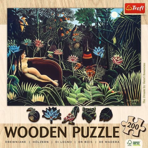 Puzzle Trefl Drewniane Sen - Henri Rousseau (20253) Puzzle Trefl Drewniane Sen - Henri Rousseau (20253)