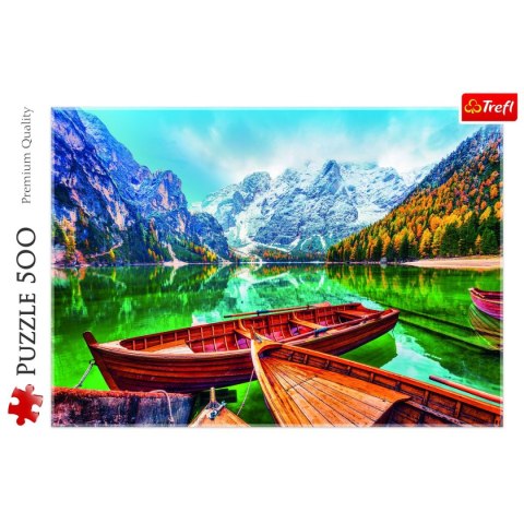 Puzzle Trefl Jezioro Braies, Włochy 500 el. (37486) Puzzle Trefl Jezioro Braies, Włochy 500 el. (37486)
