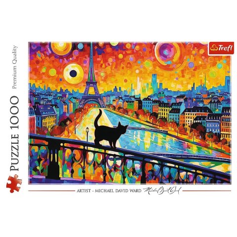 Puzzle Trefl Kot w Paryżu (10795) Puzzle Trefl Kot w Paryżu (10795)